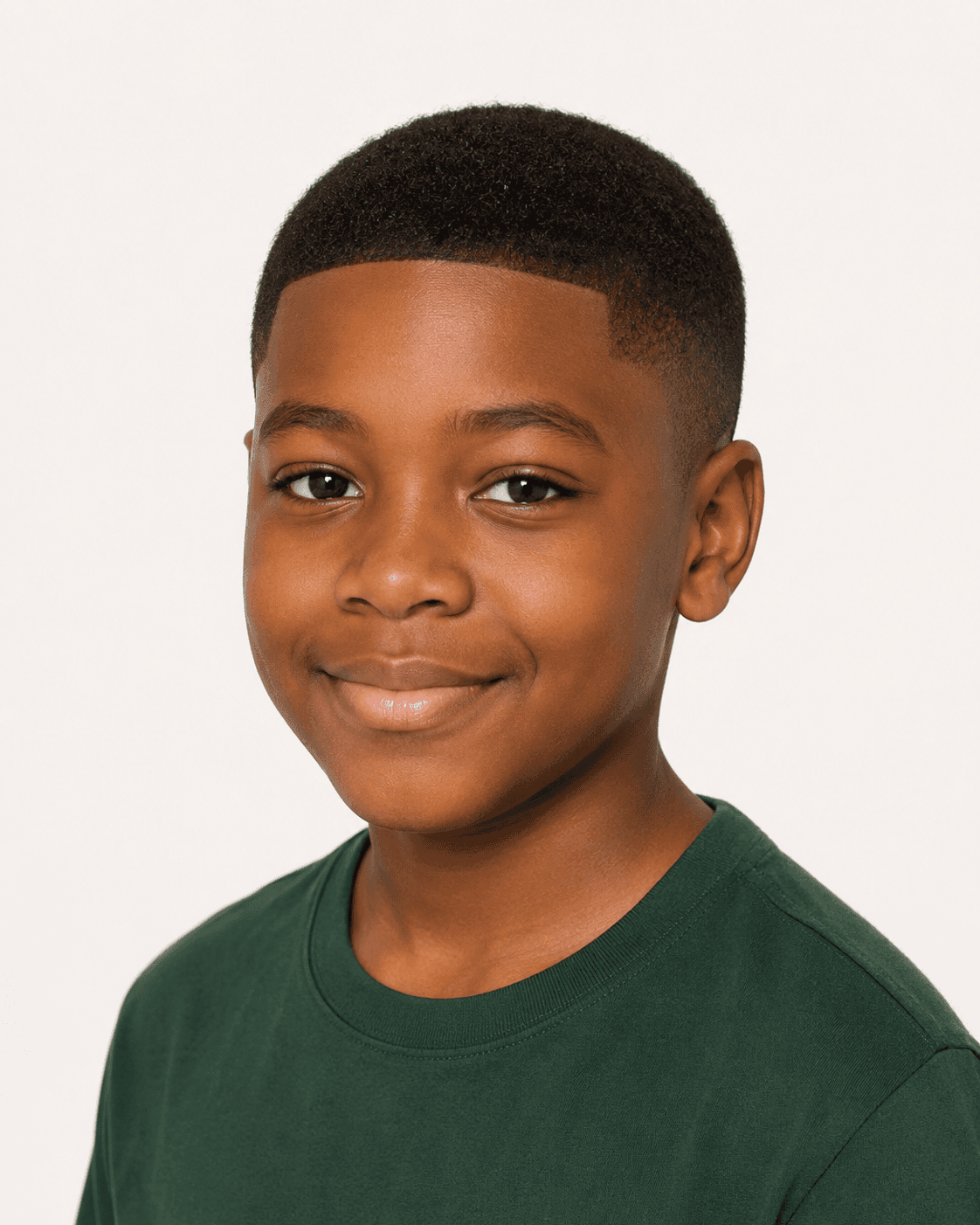 Buzz Cut with Sharp Line Up