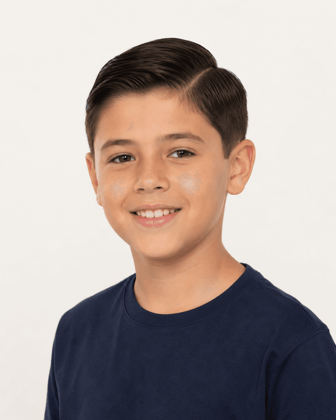 Classic Side Part with Comb-Set Definition