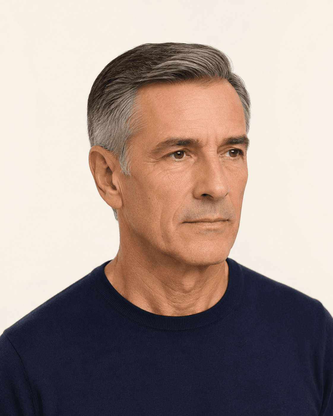 Classic Side Part with Comb-Set Definition