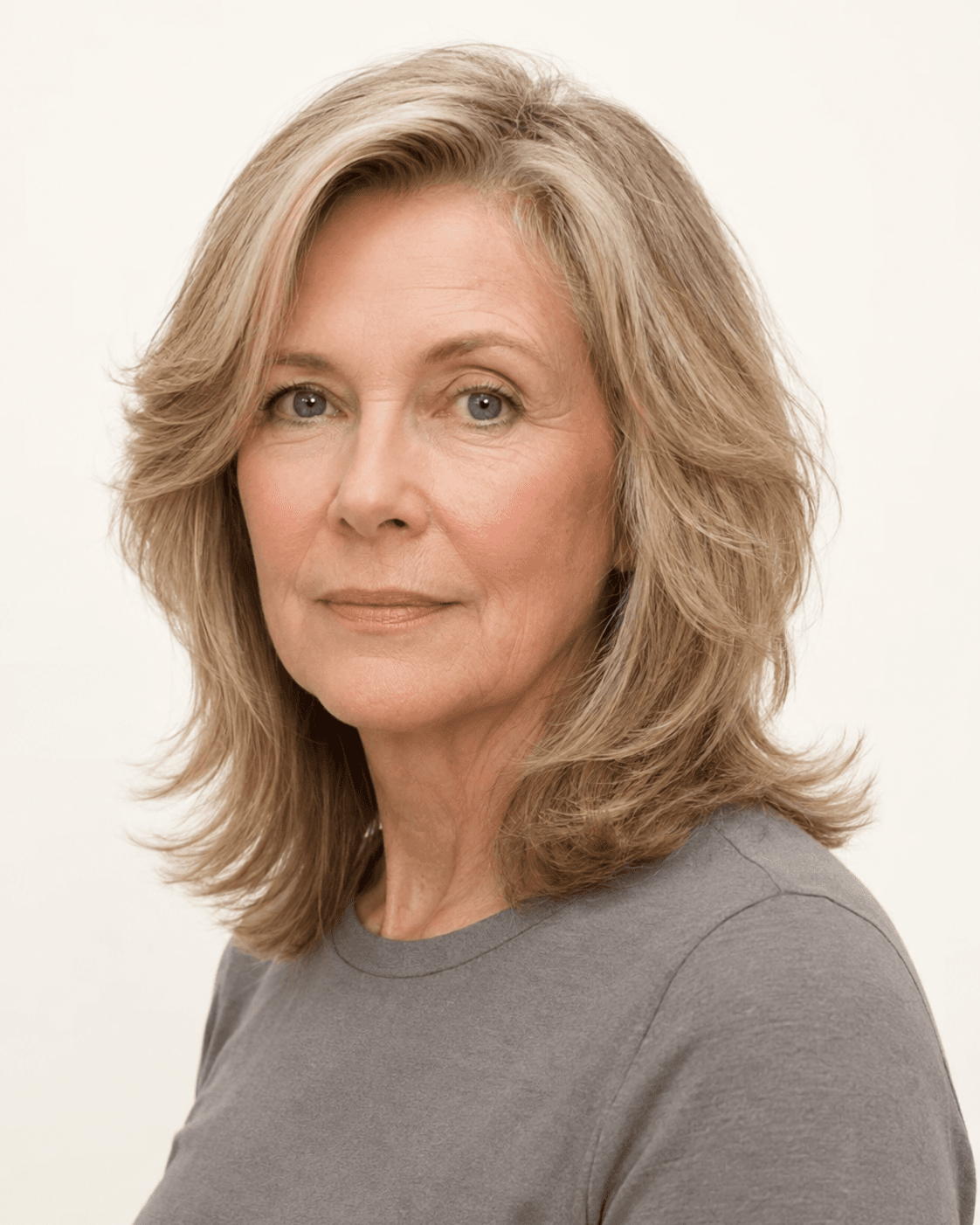 Feathered Layers with Deep Side Part