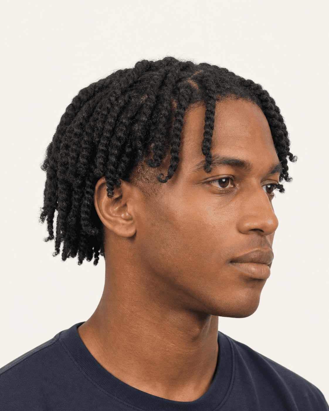 Two-Strand Twists with Low Taper